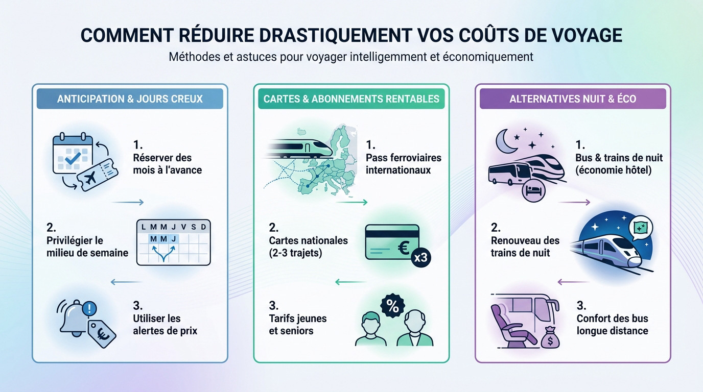 Astuces pour économiser sur ses transports en voyage