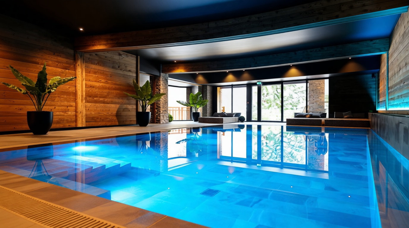 Résidence Les Vallées : le spa familial au pied des pistes de La Bresse