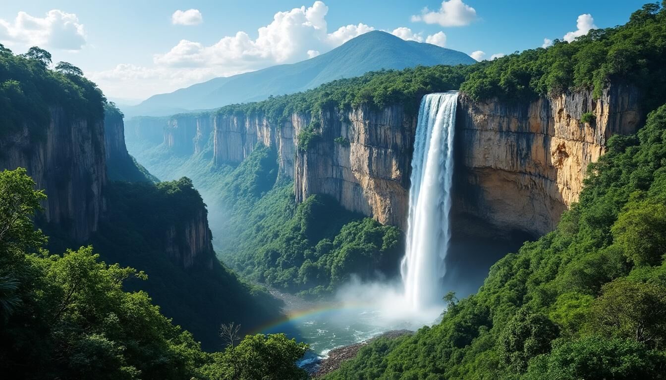 Salto ángel : la merveille vertigineuse du venezuela