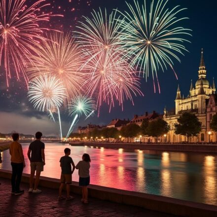 Découvrez le programme complet et les dates incontournables du feu d'artifice à Rennes. Ne manquez pas ce spectacle pyrotechnique exceptionnel pour toute la famille !