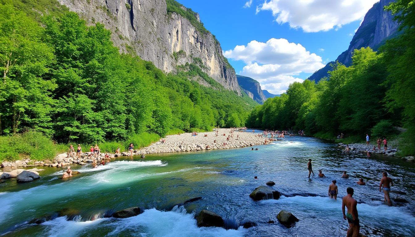 découvrez la cascade de la vis à saint-laurent-du-minier, un trésor naturel époustouflant offrant des paysages à couper le souffle, idéal pour les amoureux de la nature et les aventuriers.