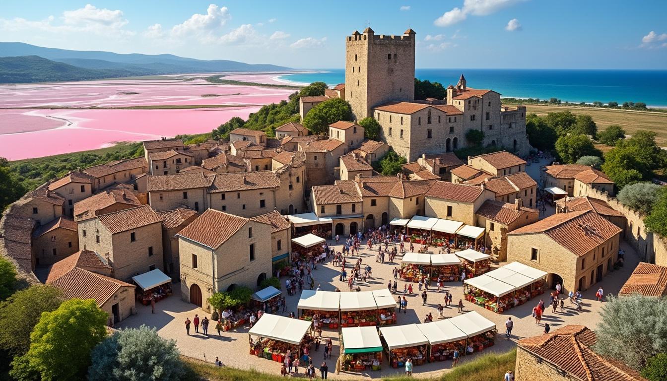 explorez les magnifiques villages autour de leucate, tous accessibles en moins d’une heure de route. partez à la découverte de paysages charmants et de trésors cachés proches de la mer méditerranée.