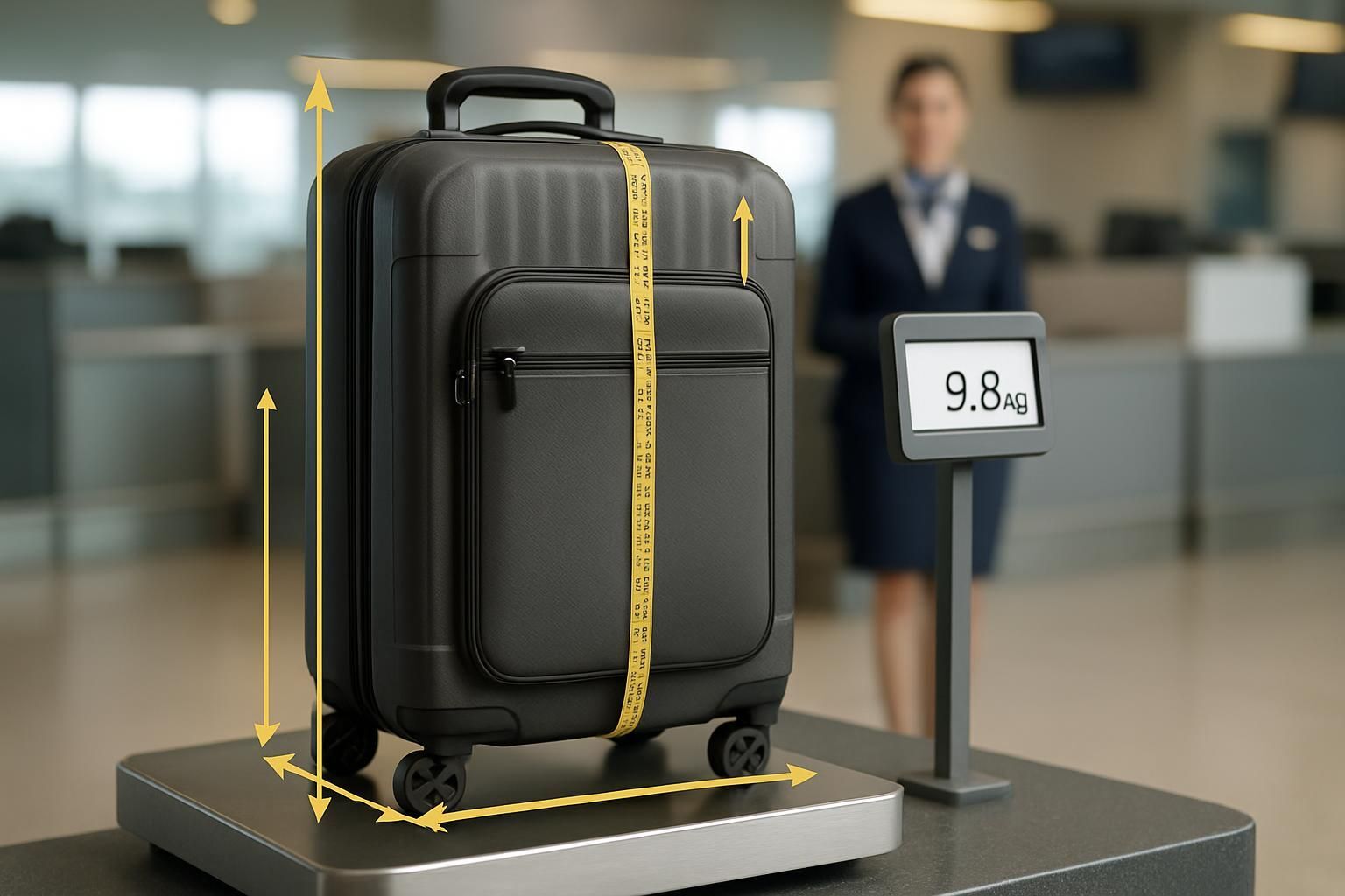Découvrez les dimensions et poids autorisés pour une valise cabine, afin de voyager léger et conforme aux règles des compagnies aériennes.