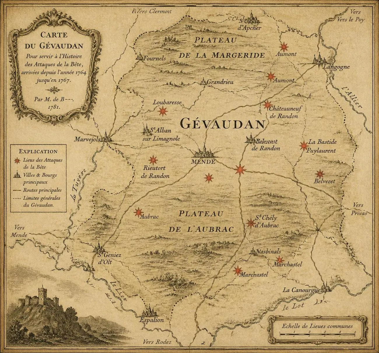 dĂ©couvrez l'histoire fascinante de la bĂȘte du gĂ©vaudan et les lieux incontournables Ă visiter en lozĂšre pour revivre cette lĂ©gende mystĂ©rieuse.