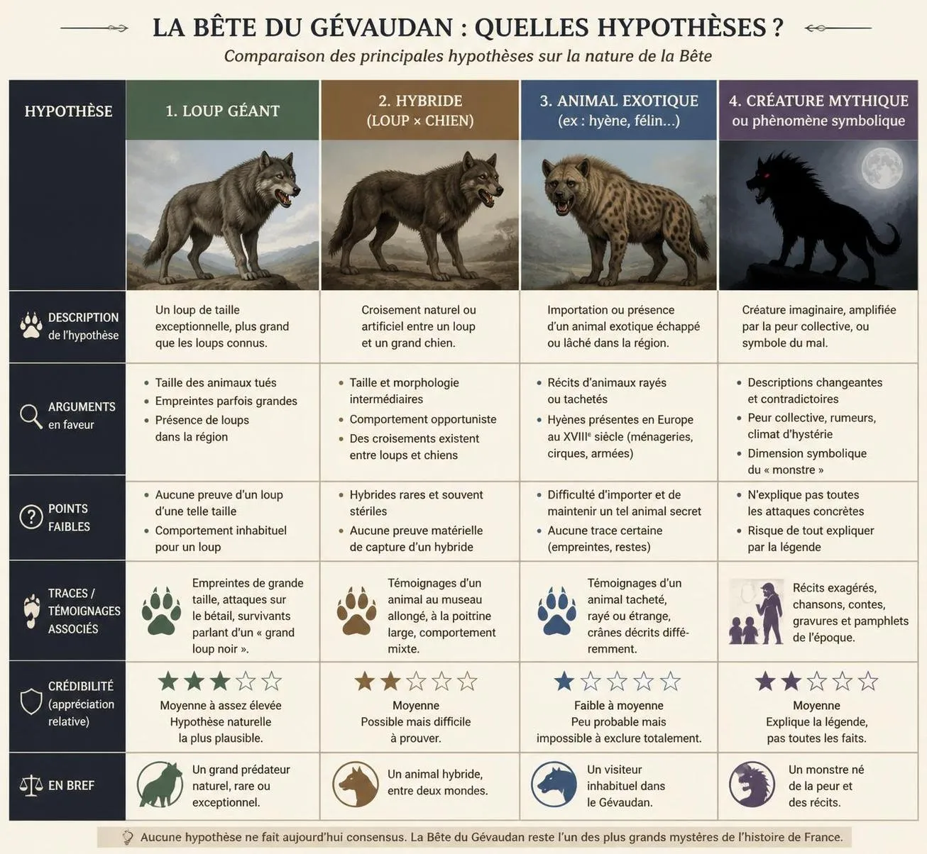 dĂ©couvrez l'histoire fascinante de la bĂȘte du gĂ©vaudan et explorez les lieux emblĂ©matiques Ă visiter en lozĂšre pour revivre ce mystĂšre lĂ©gendaire.