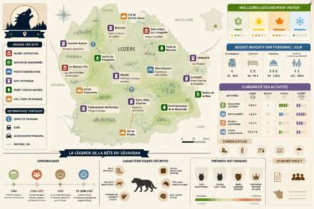 découvrez l'histoire fascinante de la bête du gévaudan et les lieux incontournables à visiter en lozère pour plonger au cœur de ce mystère légendaire.