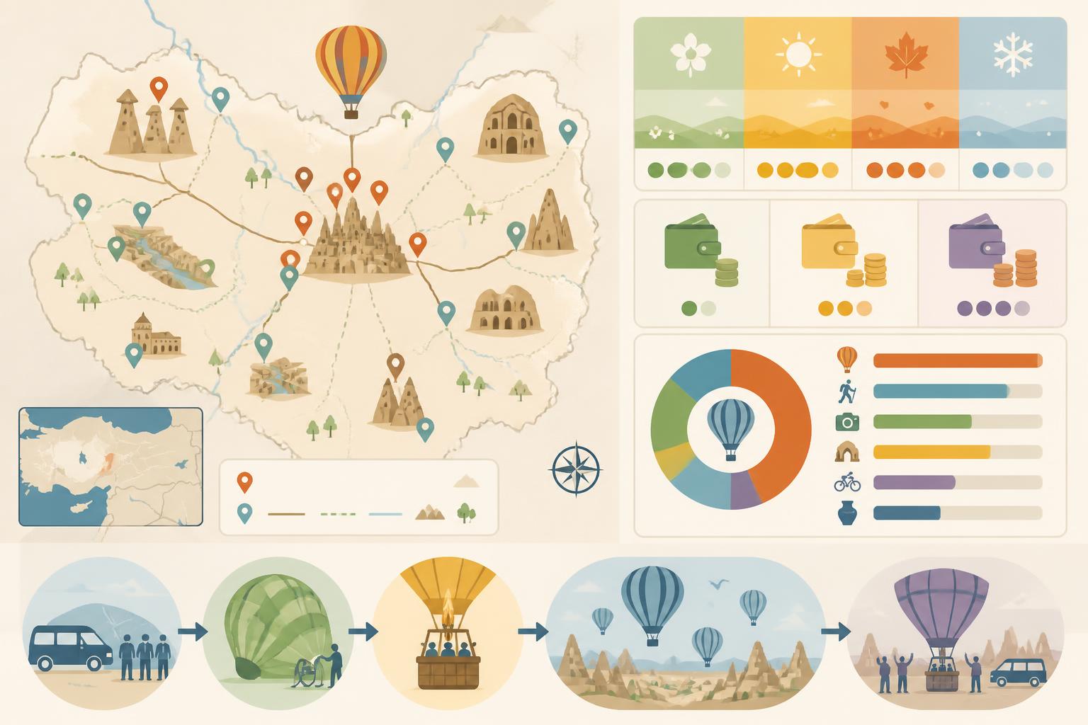 Cappadoce : montgolfière et incontournables guide complet 2026 découvrez la cappadoce en 2026 avec notre guide complet : envol en montgolfière, sites incontournables et conseils pratiques pour un voyage inoubliable.