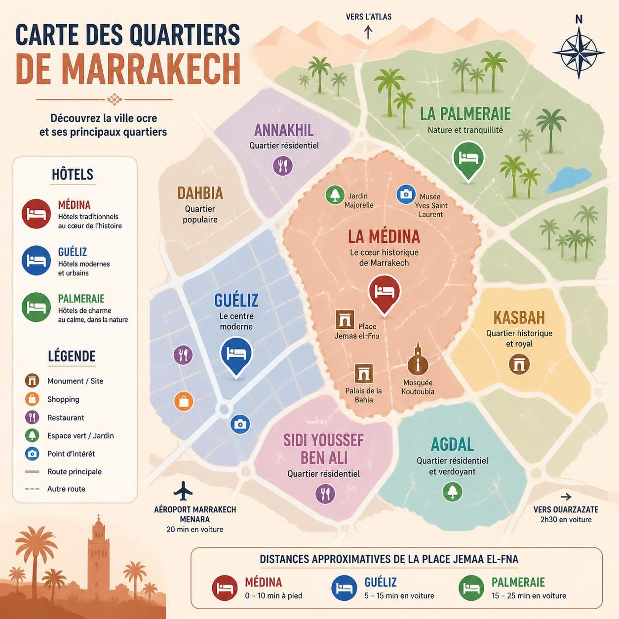découvrez nos conseils pour choisir un hôtel à marrakech et vivre un séjour inoubliable entre confort, authenticité et découvertes marocaines.