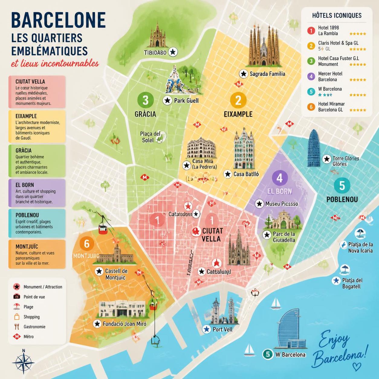 explorez notre sélection des meilleurs hôtels à barcelone et profitez d'un séjour inoubliable alliant confort, charme et emplacement idéal.