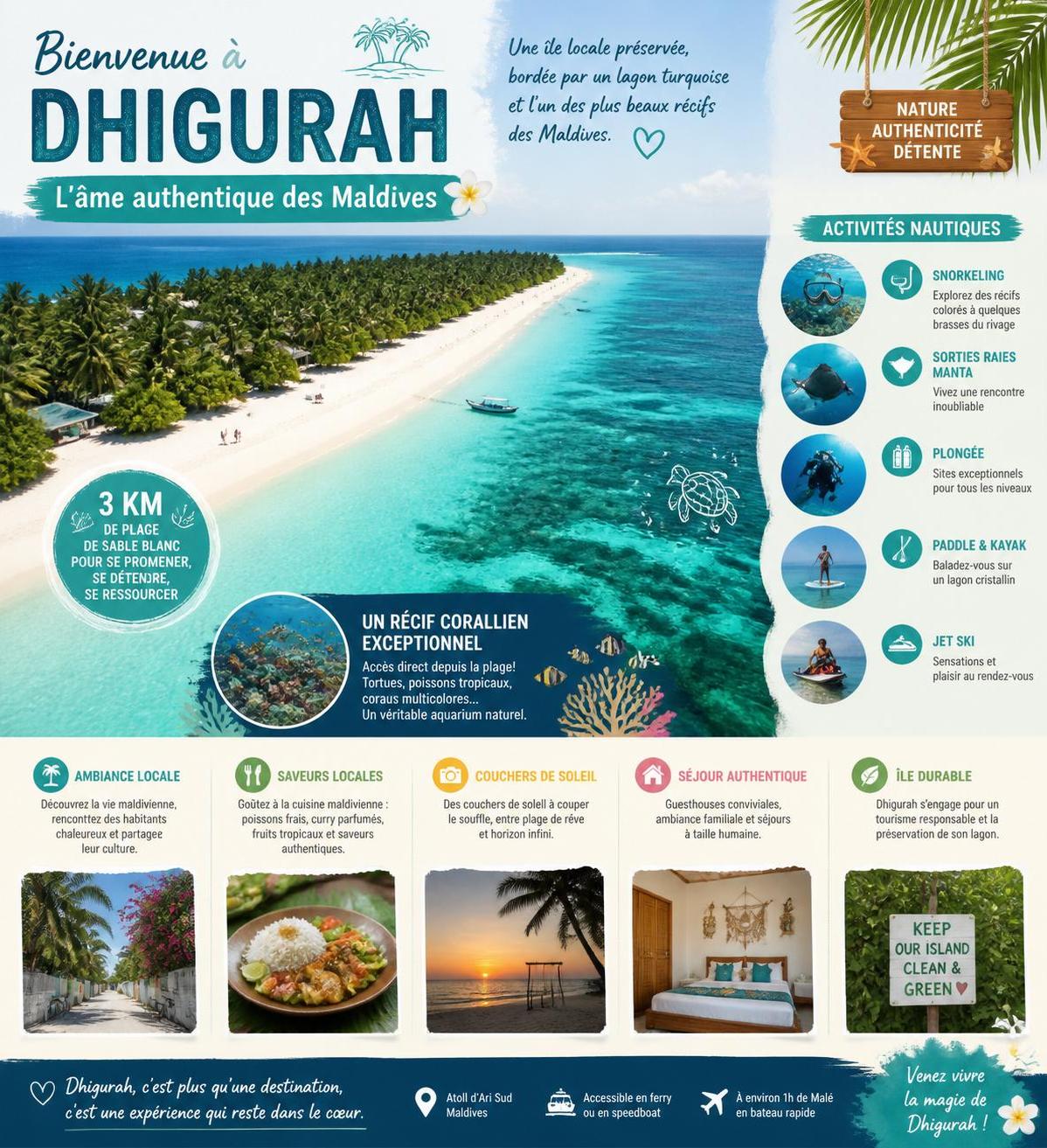 explorez les plages paradisiaques des maldives et vivez un voyage inoubliable alliant détente, nature et paysages de rêve.