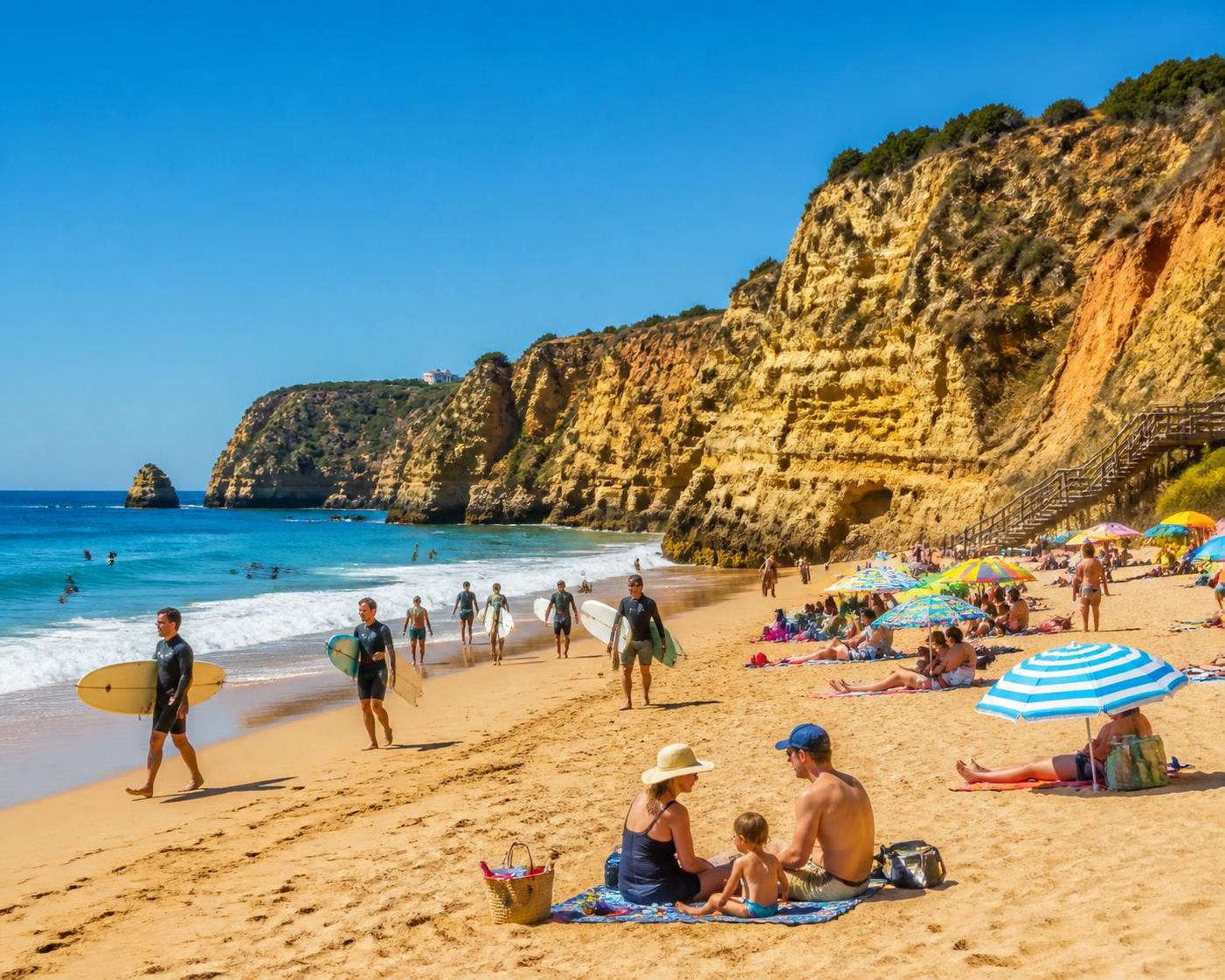 explorez les plus belles plages du portugal et préparez vos prochaines vacances inoubliables au bord de l'océan.