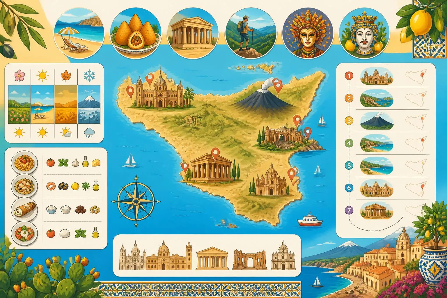 explorez la sicile avec notre guide complet pour des vacances inoubliables : conseils pratiques, sites incontournables, culture et gastronomie à découvrir.