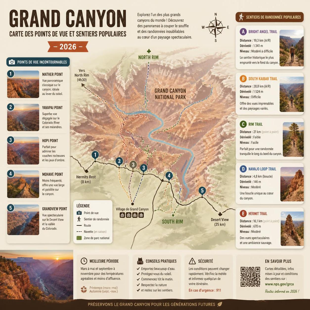 explorez le grand canyon aux usa avec notre guide complet 2026 : conseils pratiques, meilleurs sites, activités incontournables et informations utiles pour un voyage inoubliable.