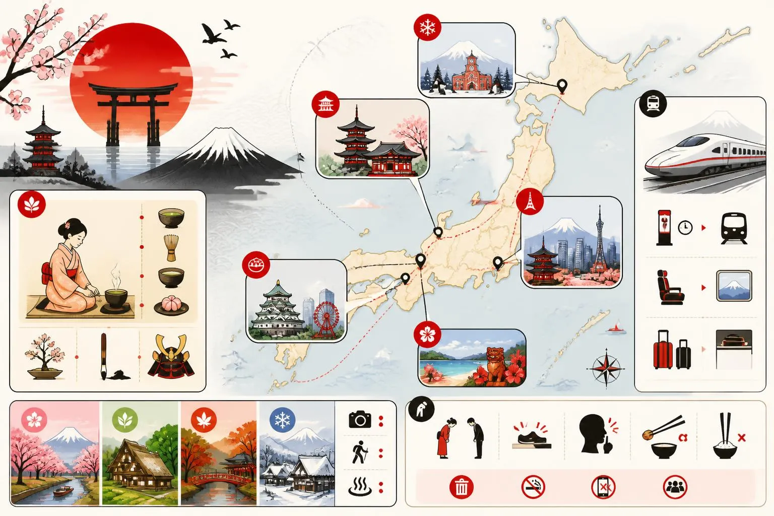 explorez le japon avec notre guide complet pour un voyage inoubliable. conseils, itinéraires et astuces pour une expérience unique au pays du soleil-levant.