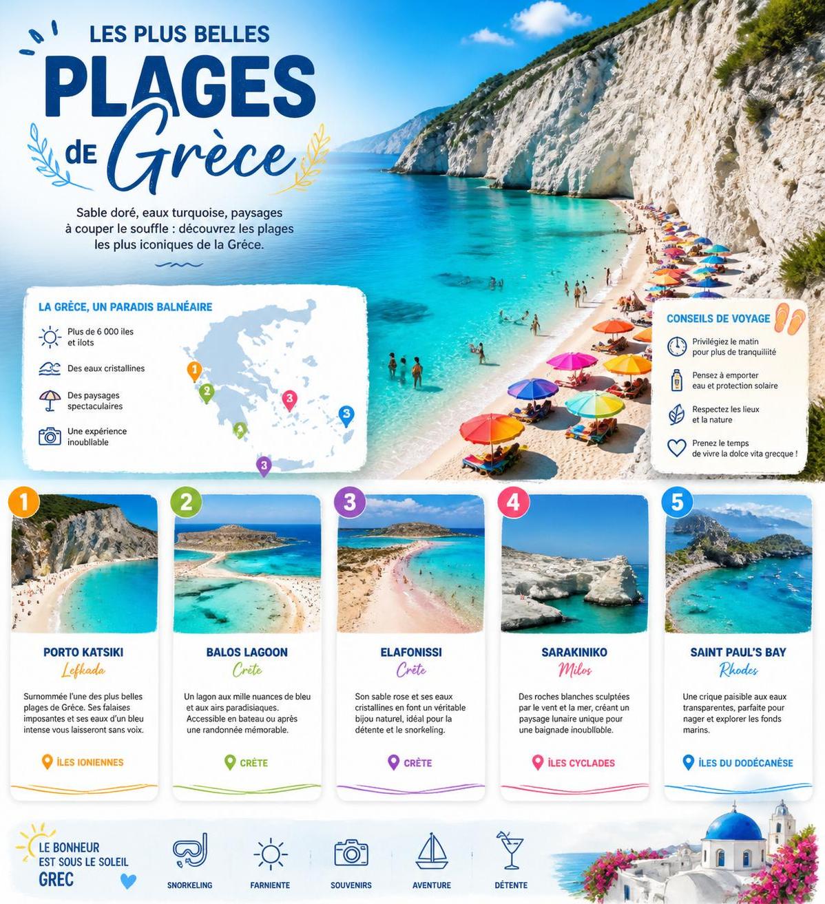 explorez les meilleures destinations pour des vacances inoubliables en grèce en 2026, entre plages paradisiaques, sites historiques et culture locale authentique.