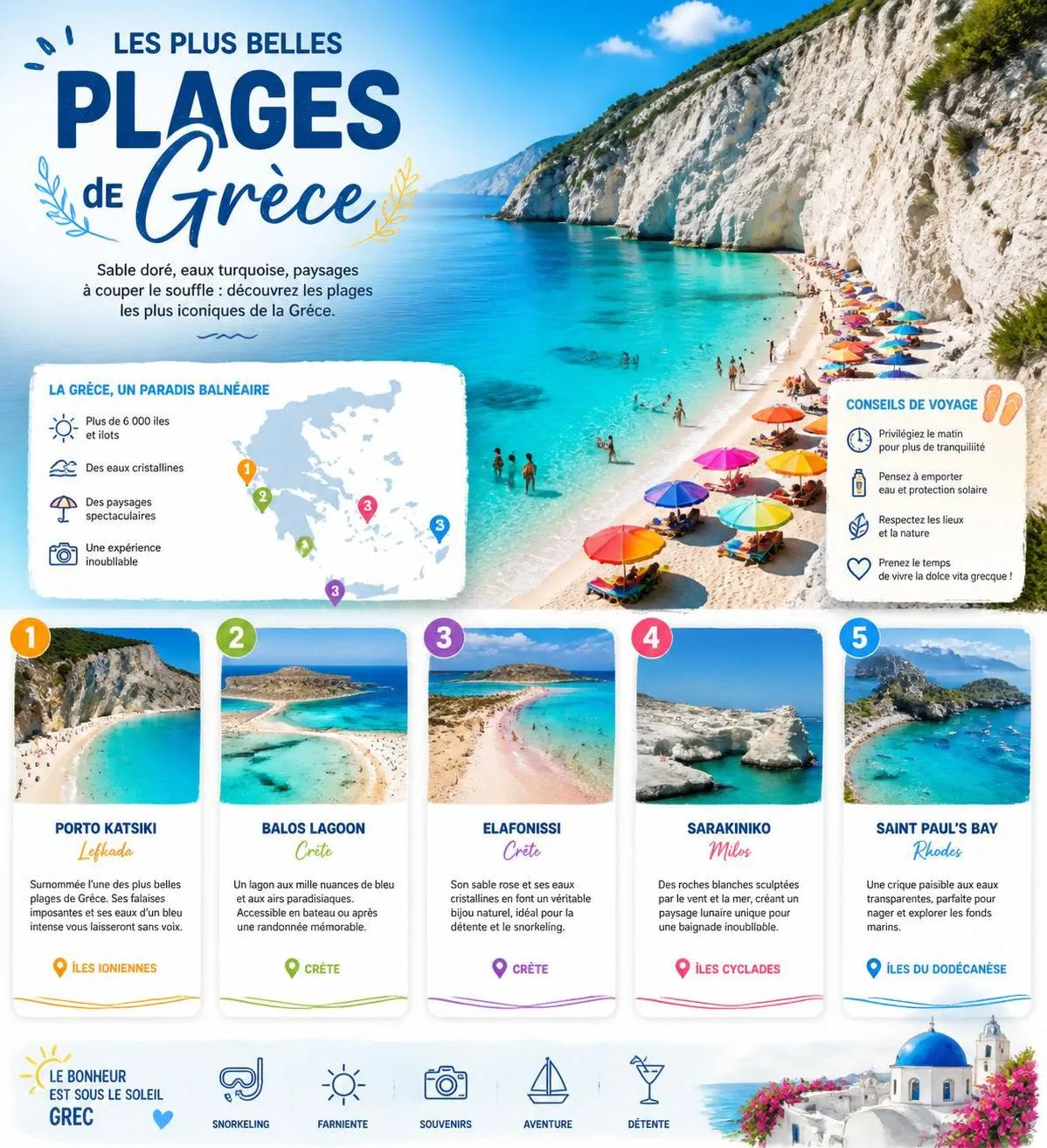 explorez les meilleures destinations pour des vacances inoubliables en grèce en 2026, entre plages paradisiaques, sites historiques et culture locale authentique.