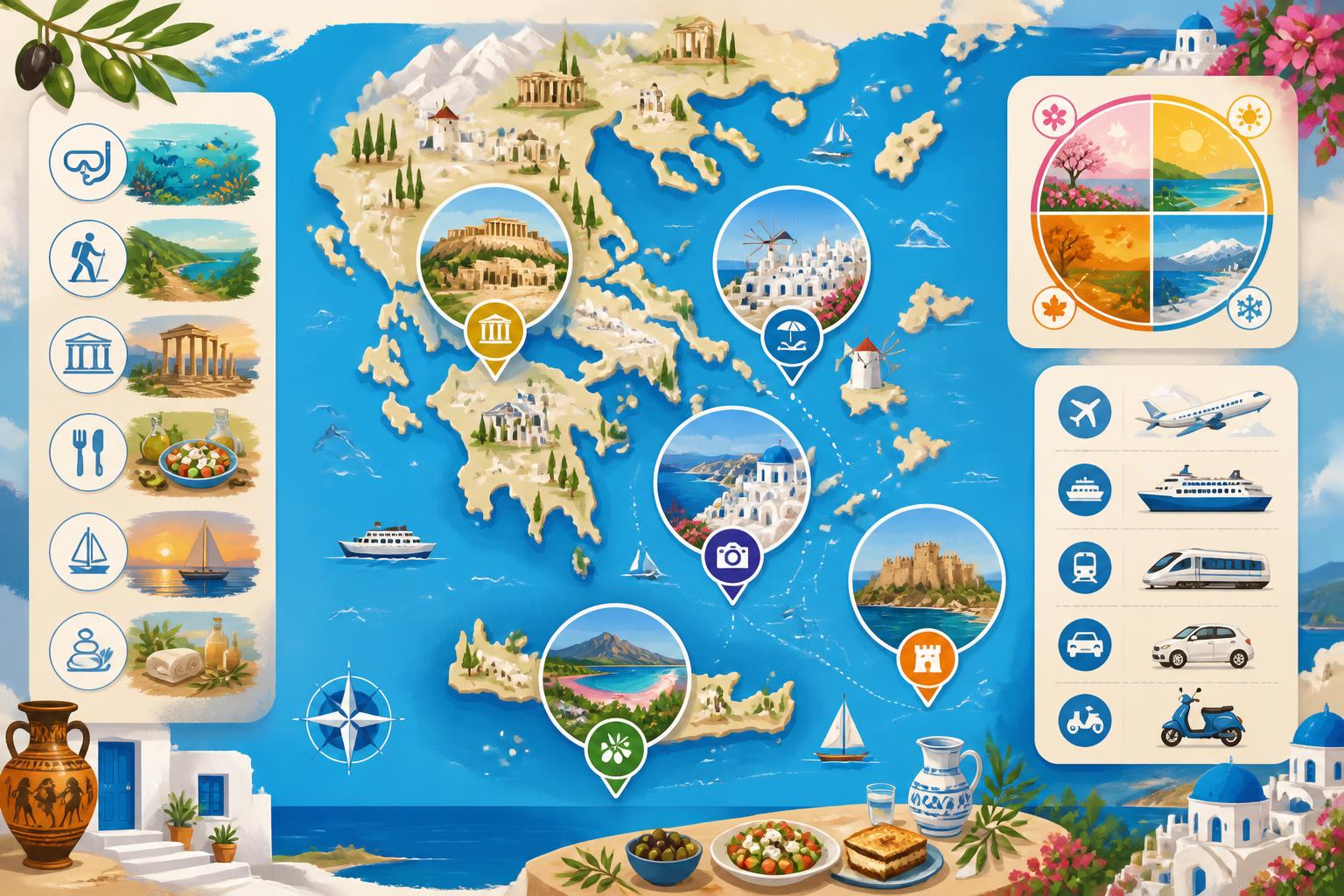 Découvrir les meilleures destinations pour des vacances en Grèce en 2026 explorez les meilleures destinations pour des vacances inoubliables en grèce en 2026 et préparez votre séjour entre paysages enchanteurs, plages paradisiaques et richesses culturelles.