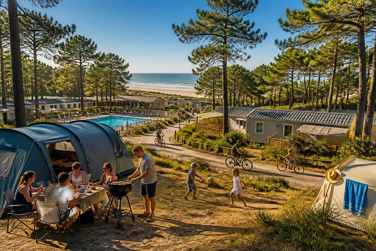 Voyage en autocar une journée : votre aventure organisée explorez les meilleurs campings dans les landes pour des vacances inoubliables alliant nature, confort et activités variées. trouvez l'endroit idéal pour profiter pleinement de votre séjour.