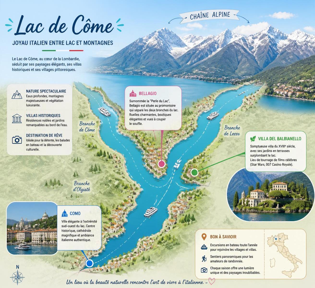 explorez les trésors du nord de l'italie avec notre guide complet, découvrez ses paysages, sa culture, sa cuisine et ses sites incontournables pour un voyage inoubliable.