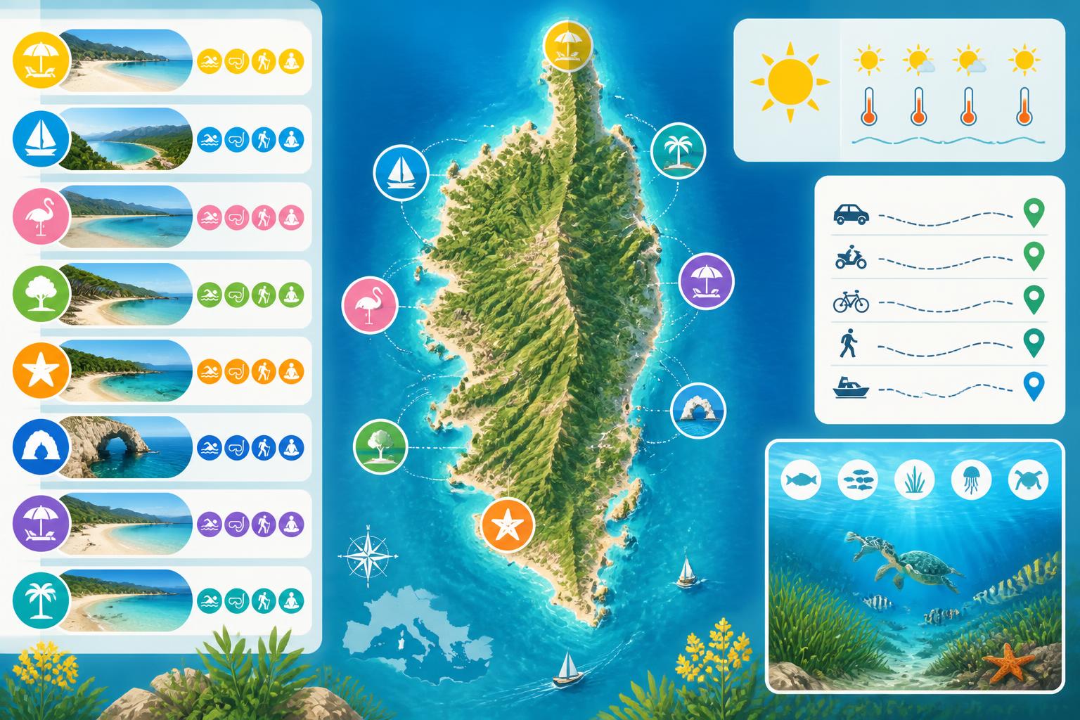 Découvrir les plus belles plages de Corse en 2026 explorez les plus belles plages de corse en 2026 et préparez-vous à un voyage inoubliable entre sable fin, eaux turquoise et paysages idylliques.