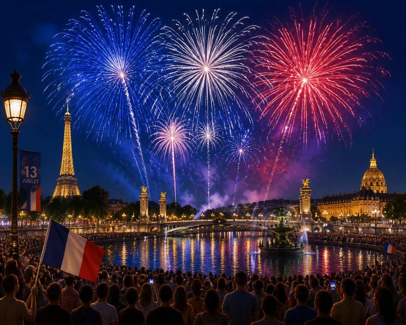découvrez les programmes des feux d'artifice du 13 juillet 2026 dans les villes, ainsi que nos conseils pour profiter pleinement de ces spectacles pyrotechniques exceptionnels.