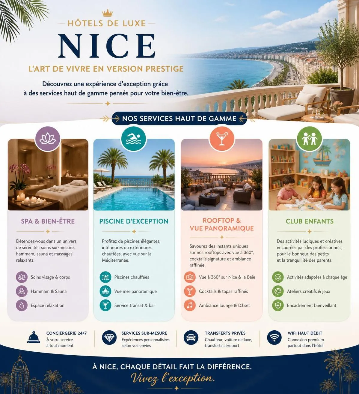 découvrez comment choisir un hôtel en bord de mer à nice pour un séjour inoubliable alliant confort, vue imprenable et proximité des attractions.
