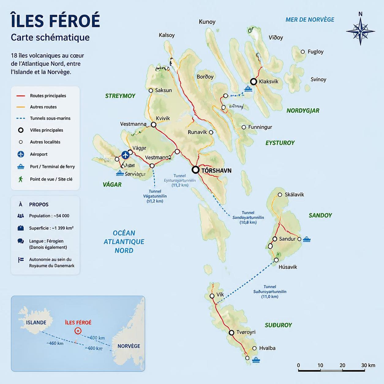 découvrez notre guide complet des îles féroé, avec les incontournables à visiter et des conseils pratiques pour préparer votre voyage en toute sérénité.