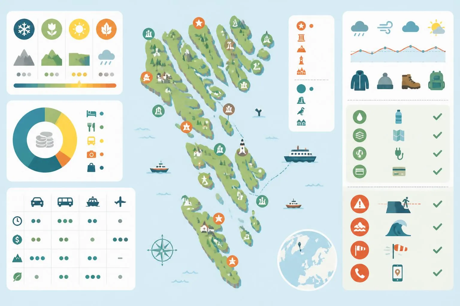 Îles Féroé : guide voyage incontournables et conseils pratiques découvrez notre guide complet des îles féroé : les sites incontournables à visiter, les meilleures activités à faire et des conseils pratiques pour un voyage réussi.