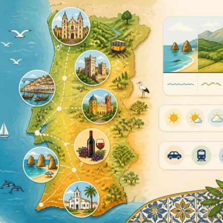 Itinéraire au portugal : découvrez les étapes incontournables de votre voyage planifiez votre voyage au portugal avec notre itinéraire complet, incluant les étapes incontournables pour une expérience mémorable entre culture, paysages et gastronomie.