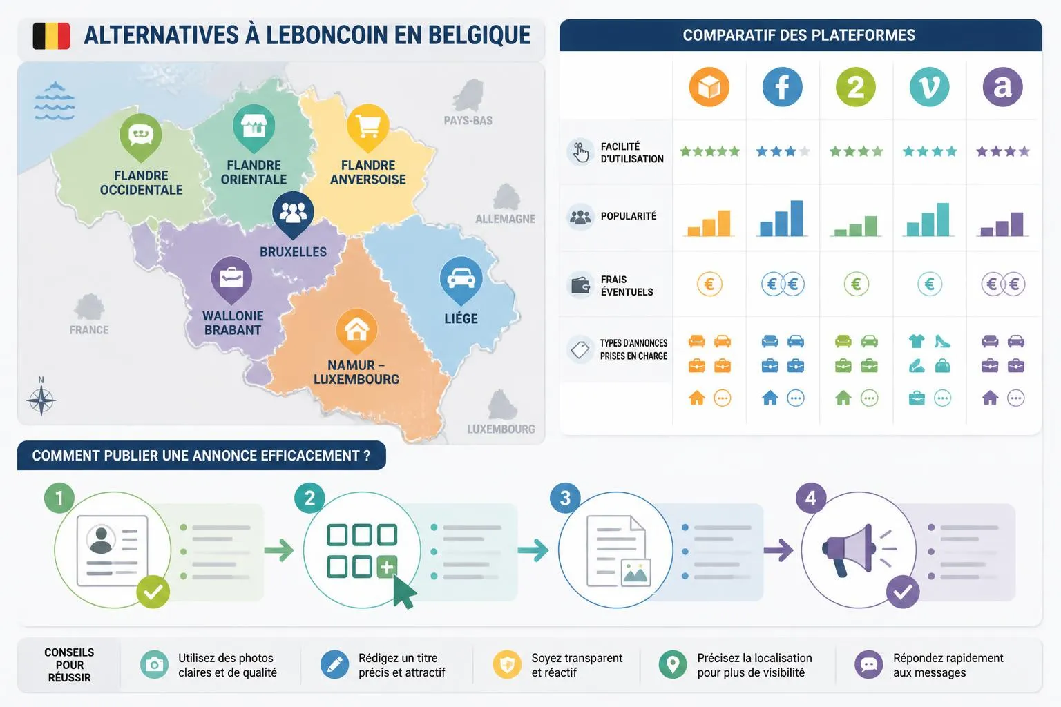 découvrez les meilleures alternatives à leboncoin belgique pour publier et consulter des petites annonces facilement et efficacement.