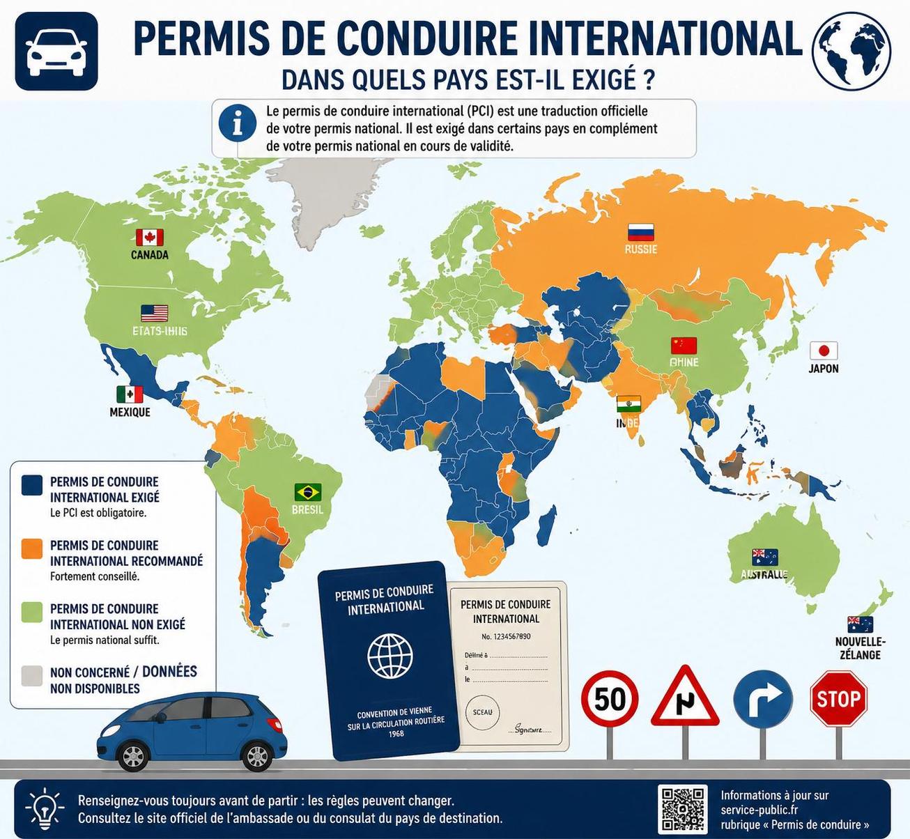 découvrez comment obtenir facilement votre permis de conduire international et les conseils pour l'utiliser en toute sécurité lors de vos voyages à l'étranger.