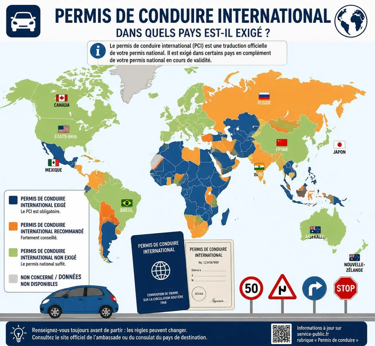 découvrez comment obtenir facilement votre permis de conduire international et les conseils pour l'utiliser en toute sécurité lors de vos voyages à l'étranger.
