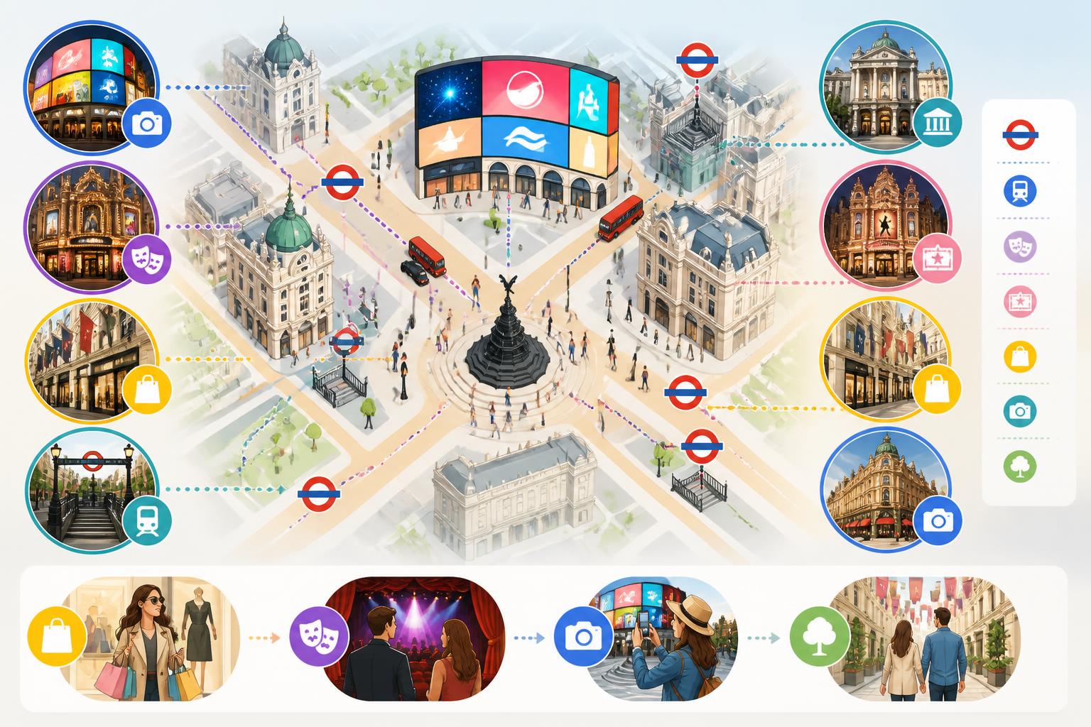 Piccadilly Circus : que voir et faire dans ce cœur de Londres découvrez les incontournables de piccadilly circus, un lieu emblématique au cœur de londres, avec ses attractions, commerces et animations à ne pas manquer lors de votre visite.