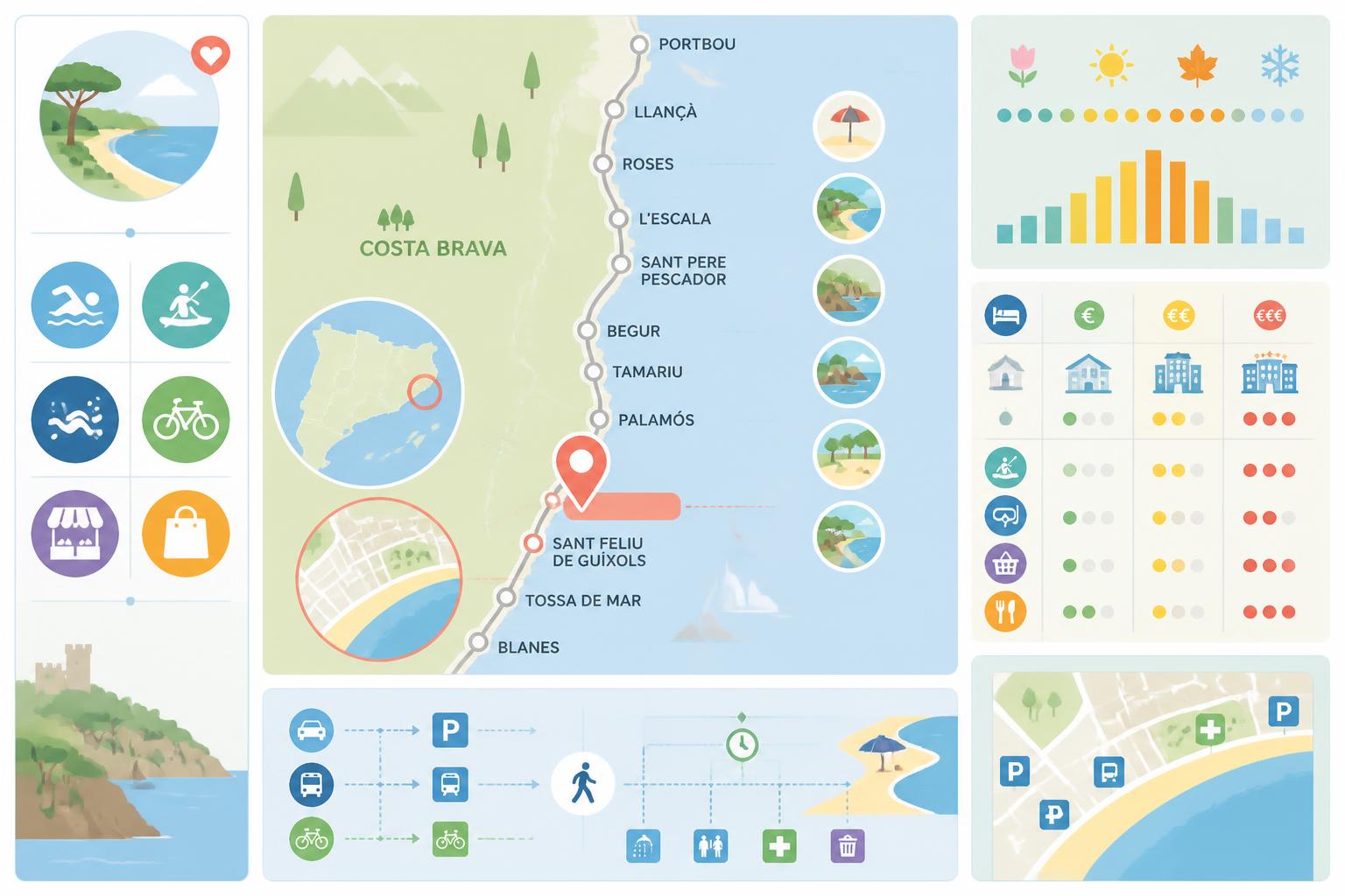 découvrez platja d'aro, une destination idéale sur la costa brava avec ses plages magnifiques et une multitude d'activités pour tous les goûts.