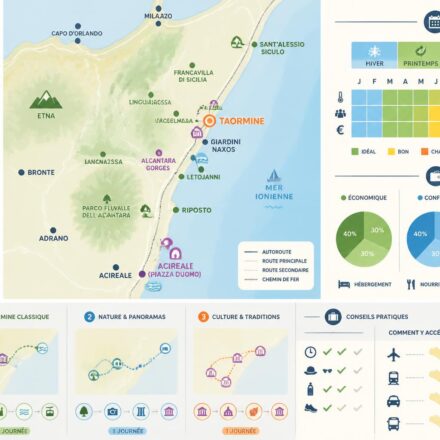 Taormine : guide complet pour visiter ce joyau de Sicile découvrez taormine, joyau de sicile, grâce à ce guide complet pour explorer ses merveilles historiques, ses plages idylliques et sa culture authentique.