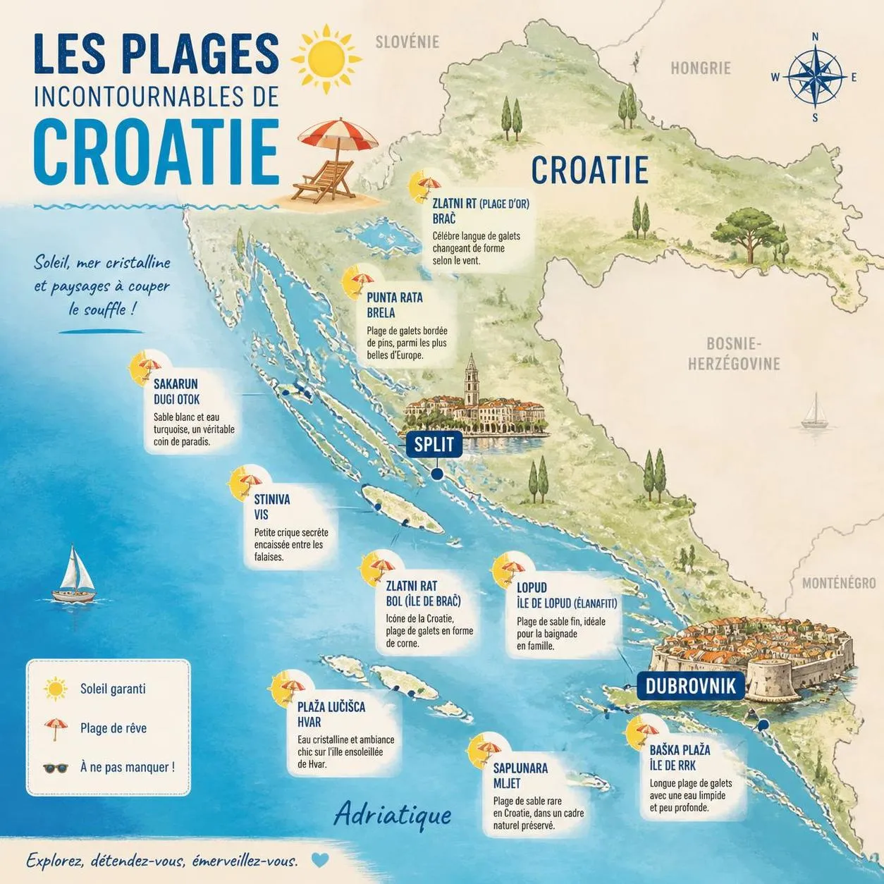 découvrez les incontournables des vacances en croatie pour un séjour réussi : plages paradisiaques, villes historiques, gastronomie locale et aventures nature au cœur de la méditerranée.