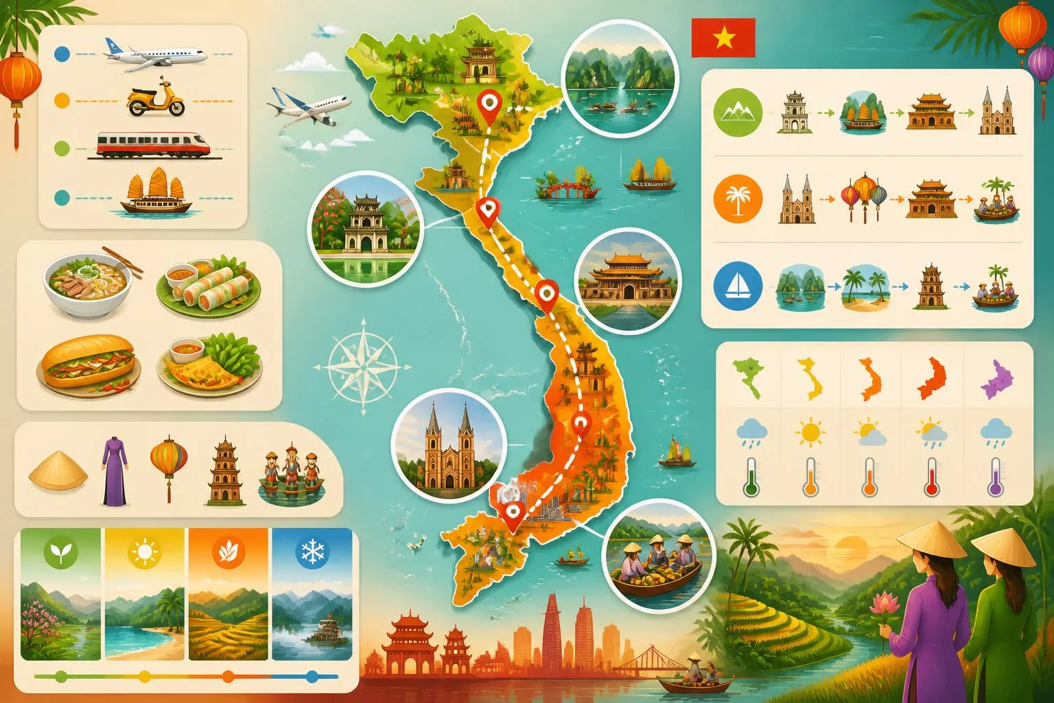 découvrez notre guide complet pour voyager au vietnam en 2026 et explorez ses paysages magnifiques, sa culture riche et ses incontournables pour un séjour inoubliable.