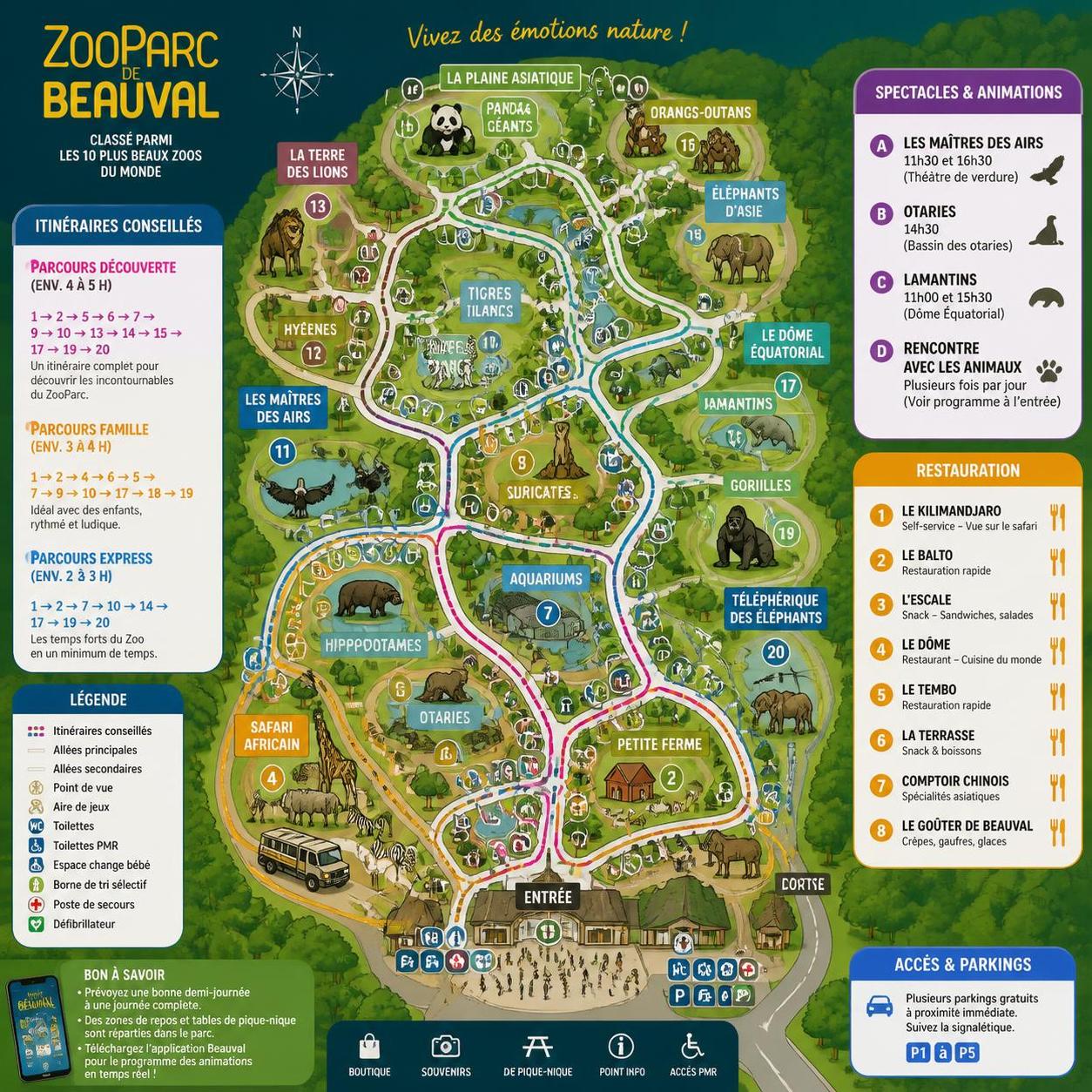 découvrez les horaires d'ouverture du zoo de beauval et nos conseils pratiques pour une visite inoubliable en famille ou entre amis.