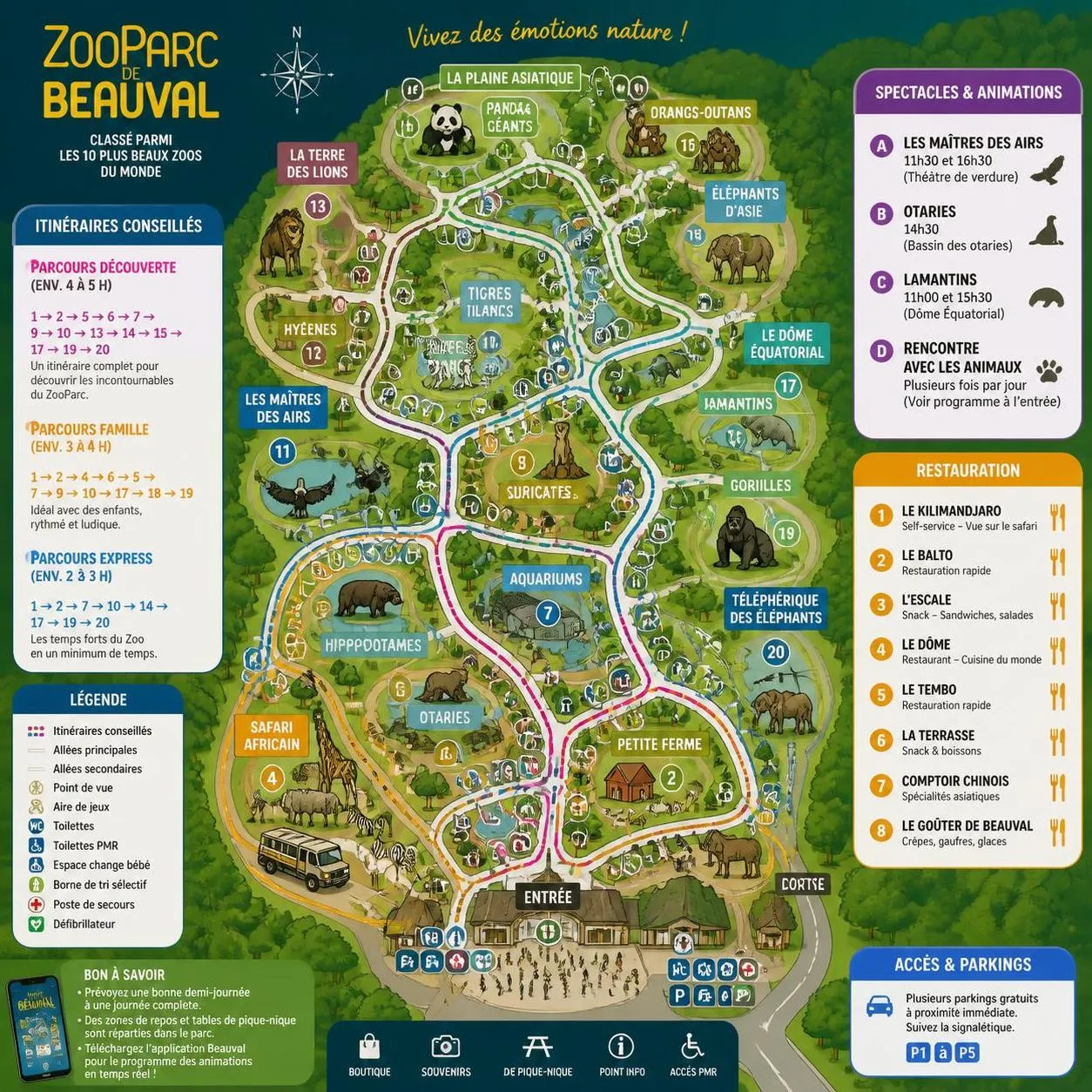 découvrez les horaires d'ouverture du zoo de beauval et nos conseils pratiques pour une visite inoubliable en famille ou entre amis.