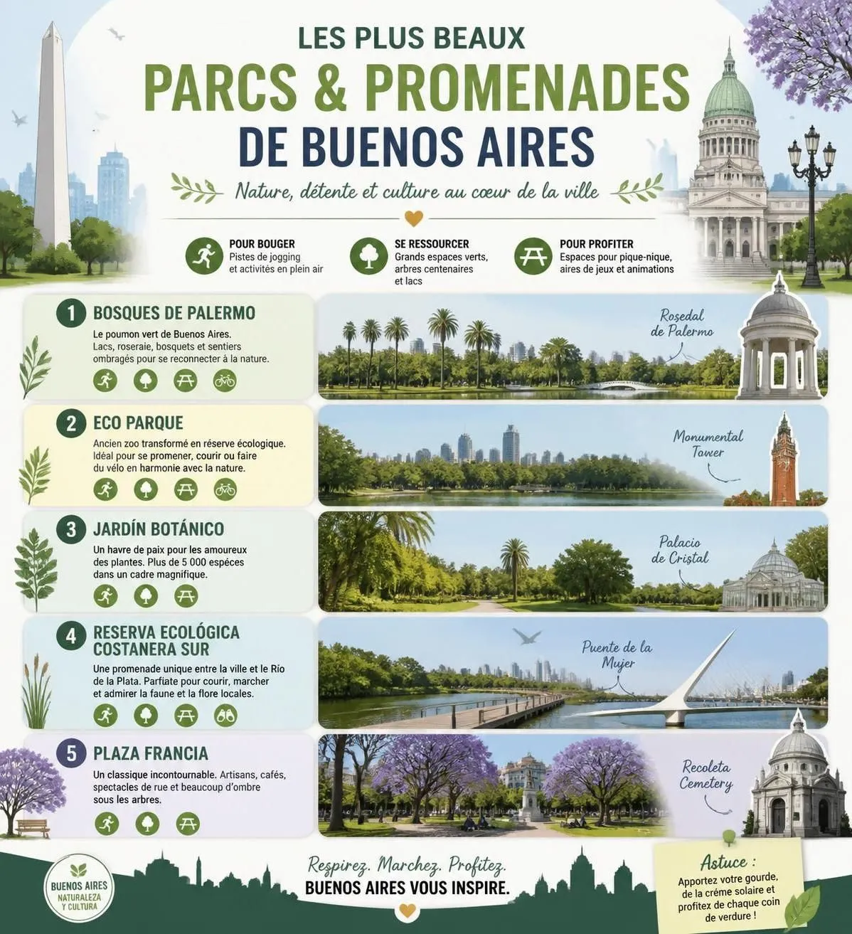 découvrez buenos aires à travers notre guide complet des quartiers et des sites incontournables pour un voyage inoubliable en argentine.