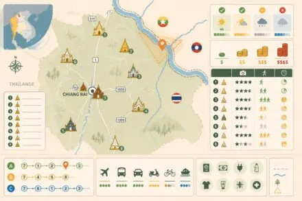découvrez chiang rai, ses célèbres temples, le triangle d'or et profitez d'un guide de visite complet pour une expérience inoubliable en thaïlande.