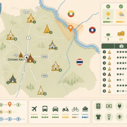 découvrez chiang rai, ses célèbres temples, le triangle d'or et profitez d'un guide de visite complet pour une expérience inoubliable en thaïlande.