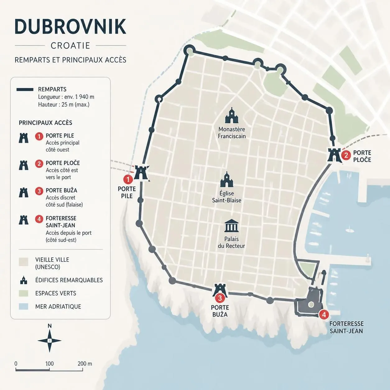découvrez dubrovnik, ses célèbres remparts, sa vieille ville pittoresque et les sites incontournables à ne pas manquer pour un voyage inoubliable.