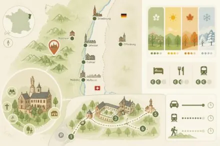Mont Sainte-Odile : guide de visite du monastère d’Alsace découvrez le mont sainte-odile en alsace avec notre guide complet pour visiter le monastère, son histoire, ses panoramas et ses incontournables.