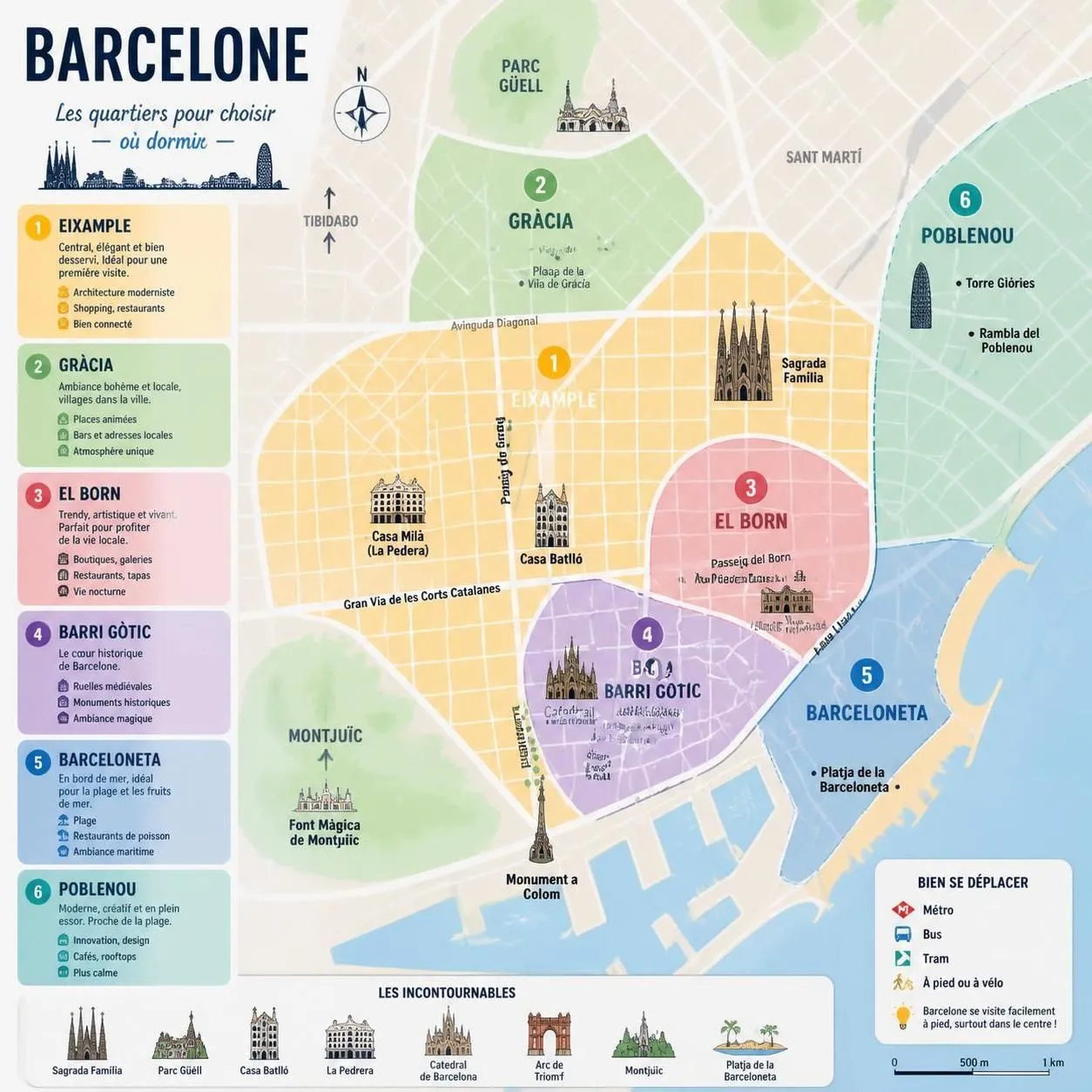 découvrez où dormir à barcelone en fonction de votre budget : guide des meilleurs quartiers et hôtels pour un séjour parfait.