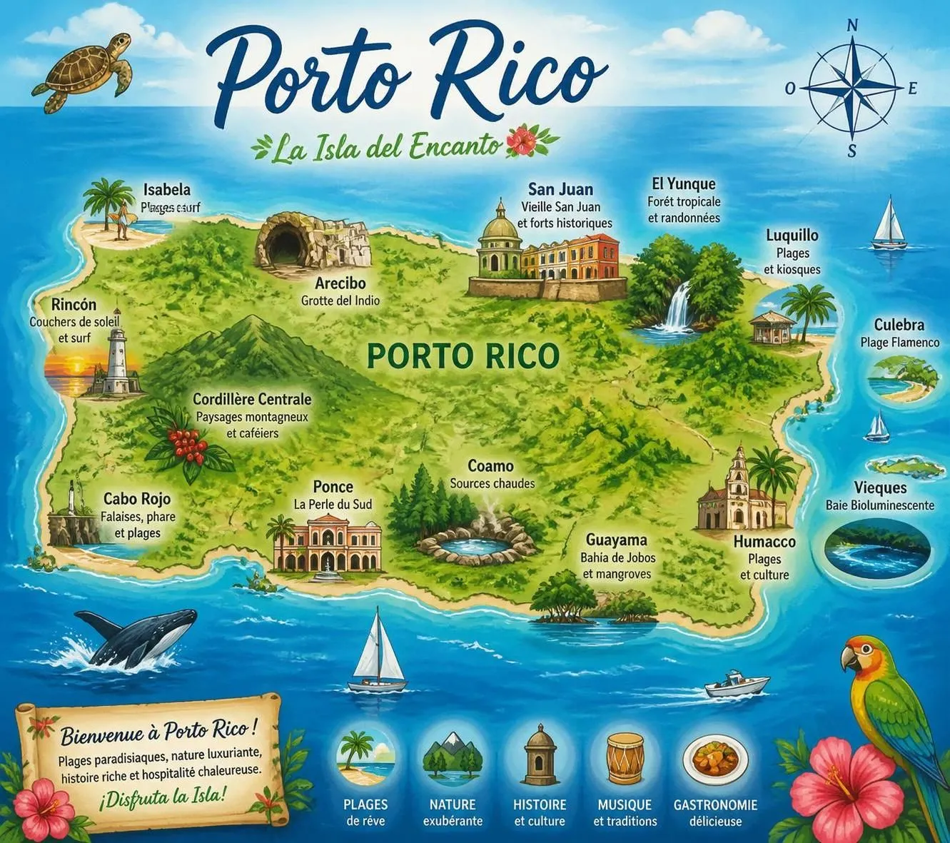 découvrez porto rico avec notre guide complet : plages paradisiaques, activités incontournables et conseils pour un voyage inoubliable.