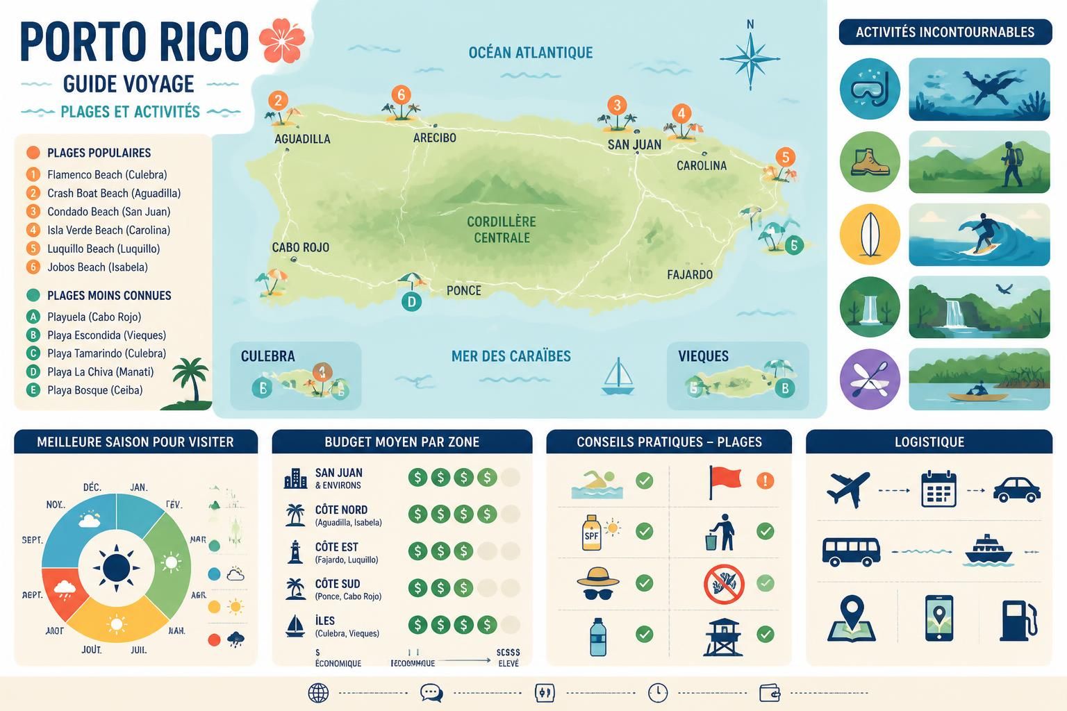 découvrez porto rico avec notre guide complet : plages paradisiaques, activités incontournables et conseils pour un séjour inoubliable.