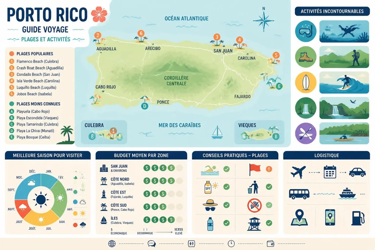 découvrez porto rico avec notre guide complet : plages paradisiaques, activités incontournables et conseils pour un séjour inoubliable.