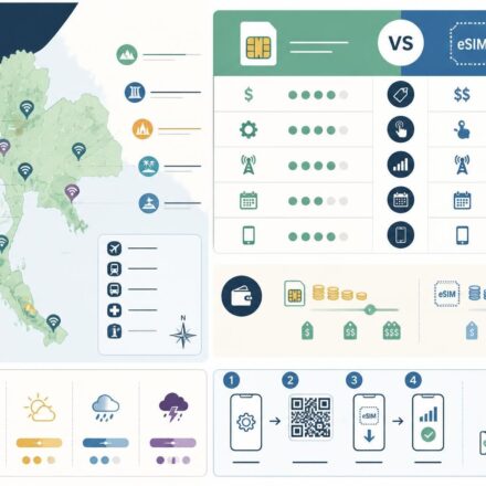 découvrez quelle carte sim ou esim choisir en thaïlande en 2026 pour rester connecté facilement et profiter de votre voyage sans souci de réseau.
