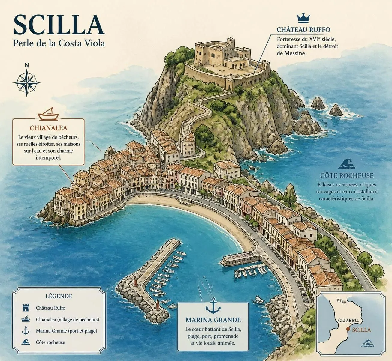 découvrez calabre à travers tropea, scilla et ses trésors cachés, pour un voyage authentique au cœur de la pointe italienne.